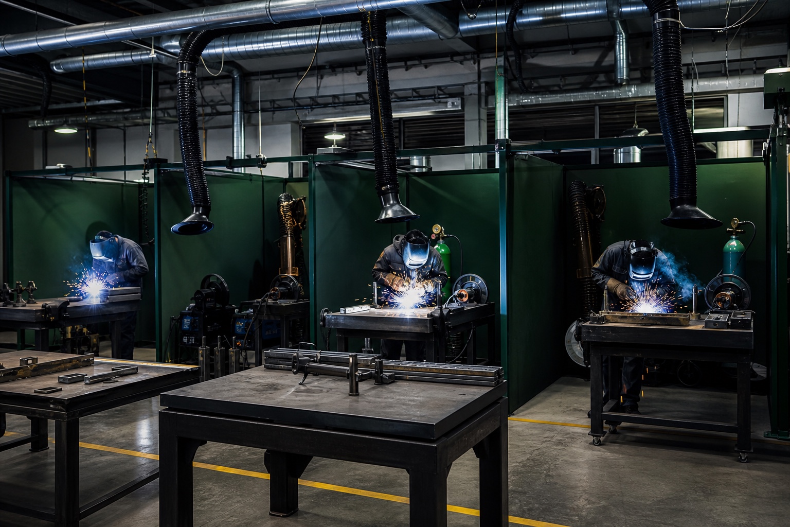 TSME Institute welding bays and technical training workshop